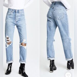 AGOLDE 90’s Distressed Jeans Sz25